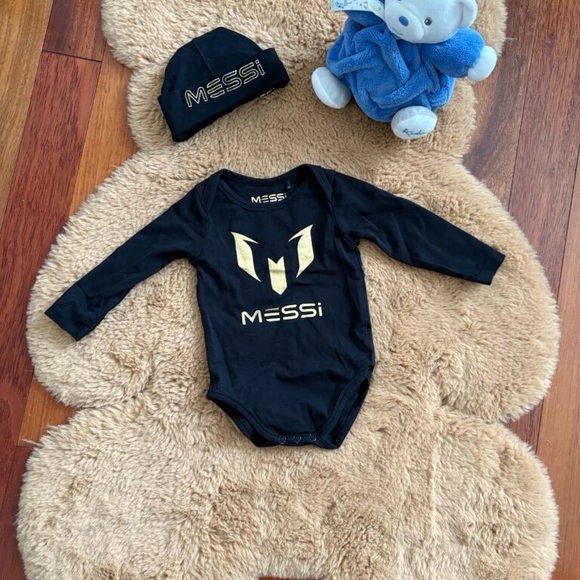Joe Fresh Other - ⚽️ Soccer Black and Gold Messi Bodysuit